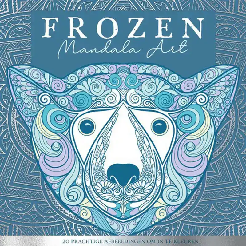 Frozen mandalakunst kleuren voor volwassenen