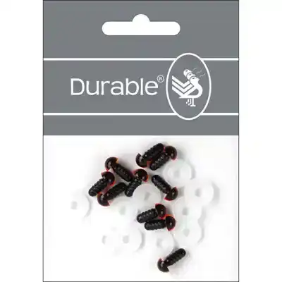 Durable veiligheidsoogjes 8 mm bruin