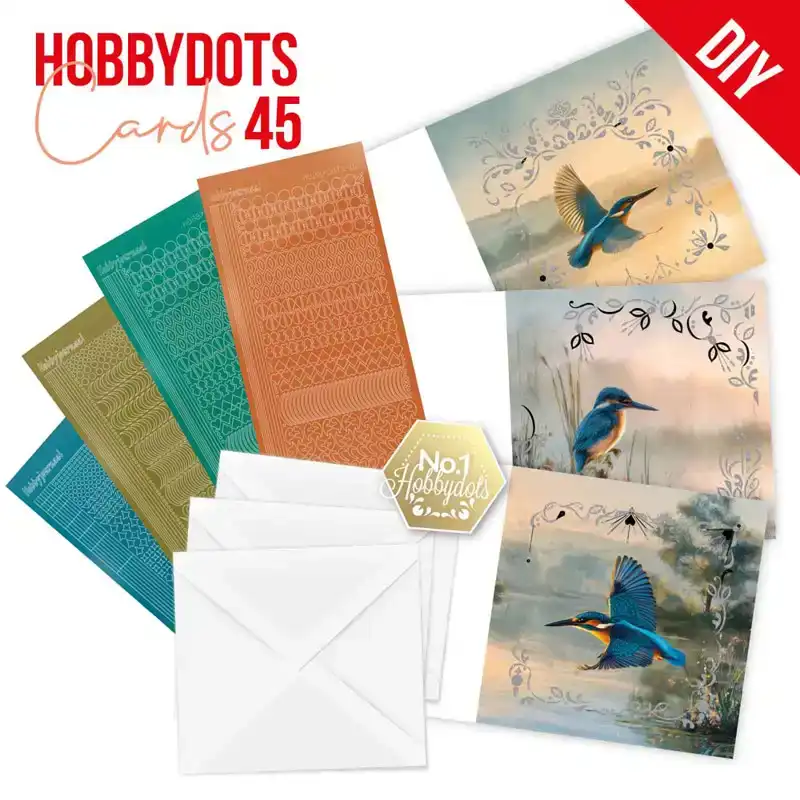 Hobbydots Cards 45 Kingfisher