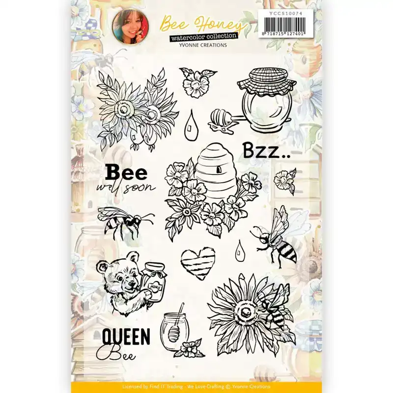Bee Honey stempelset