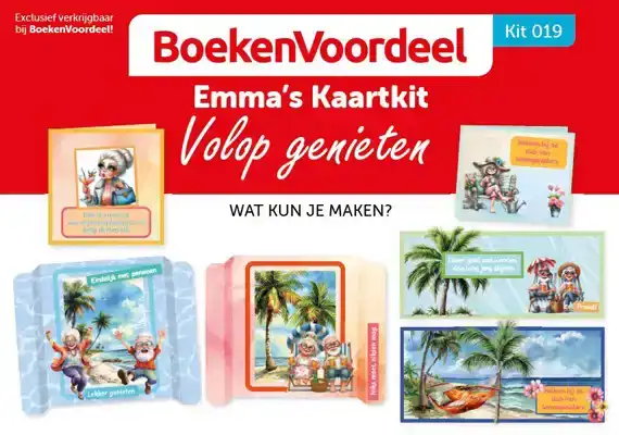 Emma's kaartenkit 019 Volop genieten
