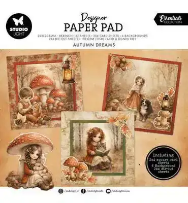 SL Mixed Paper pad Autumn Dreams Essentials