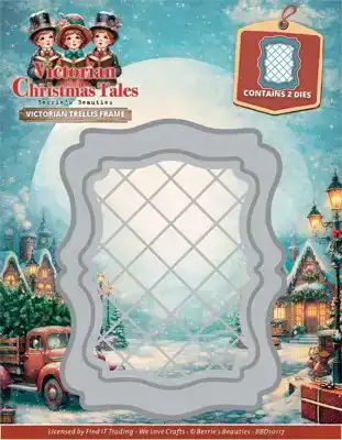 Berries Beauties Victorian Christmas Snijmal Victorian Trellis