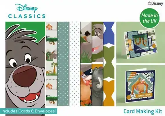 Card making it 15 cards Disney Jungle Book