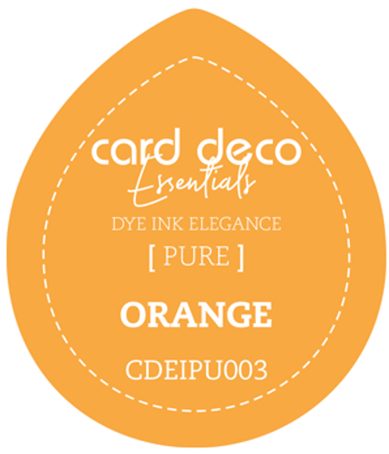 Dye Ink orange fade resistant card deco essentials