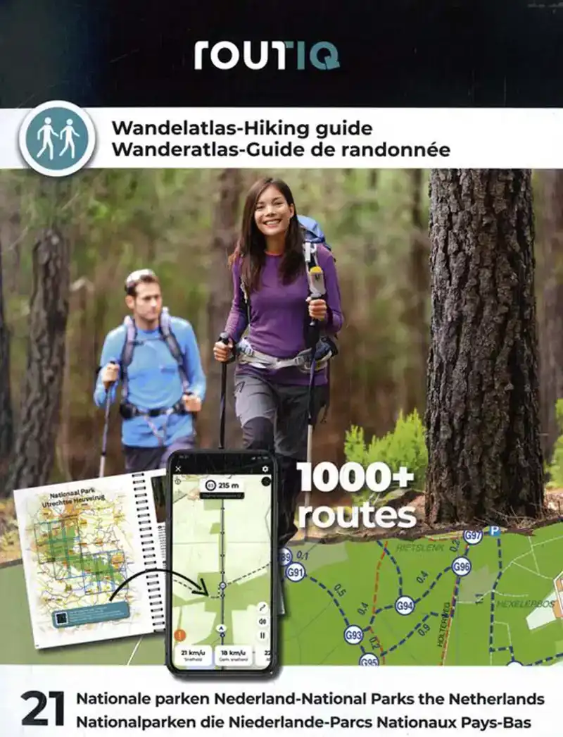 Routiq wandelatlas Nederland