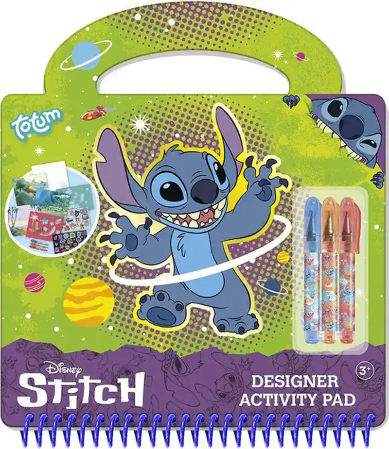 Stitch designer activity book