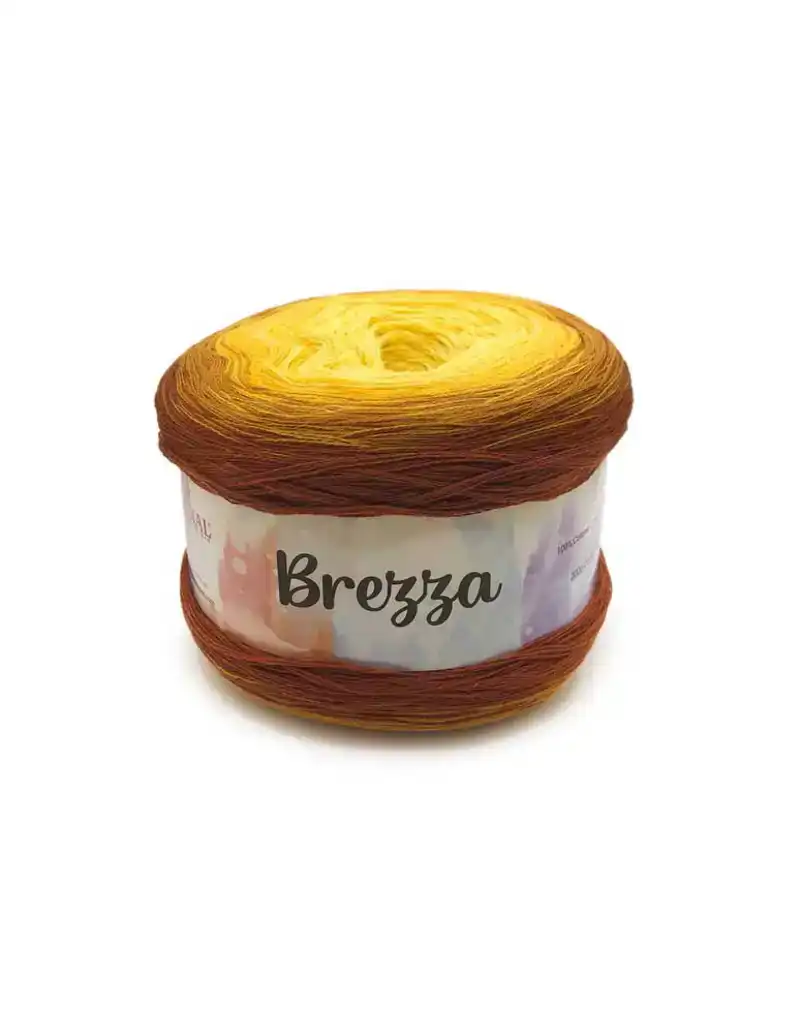 Brezza 200 gram Geel Oranje Tinten