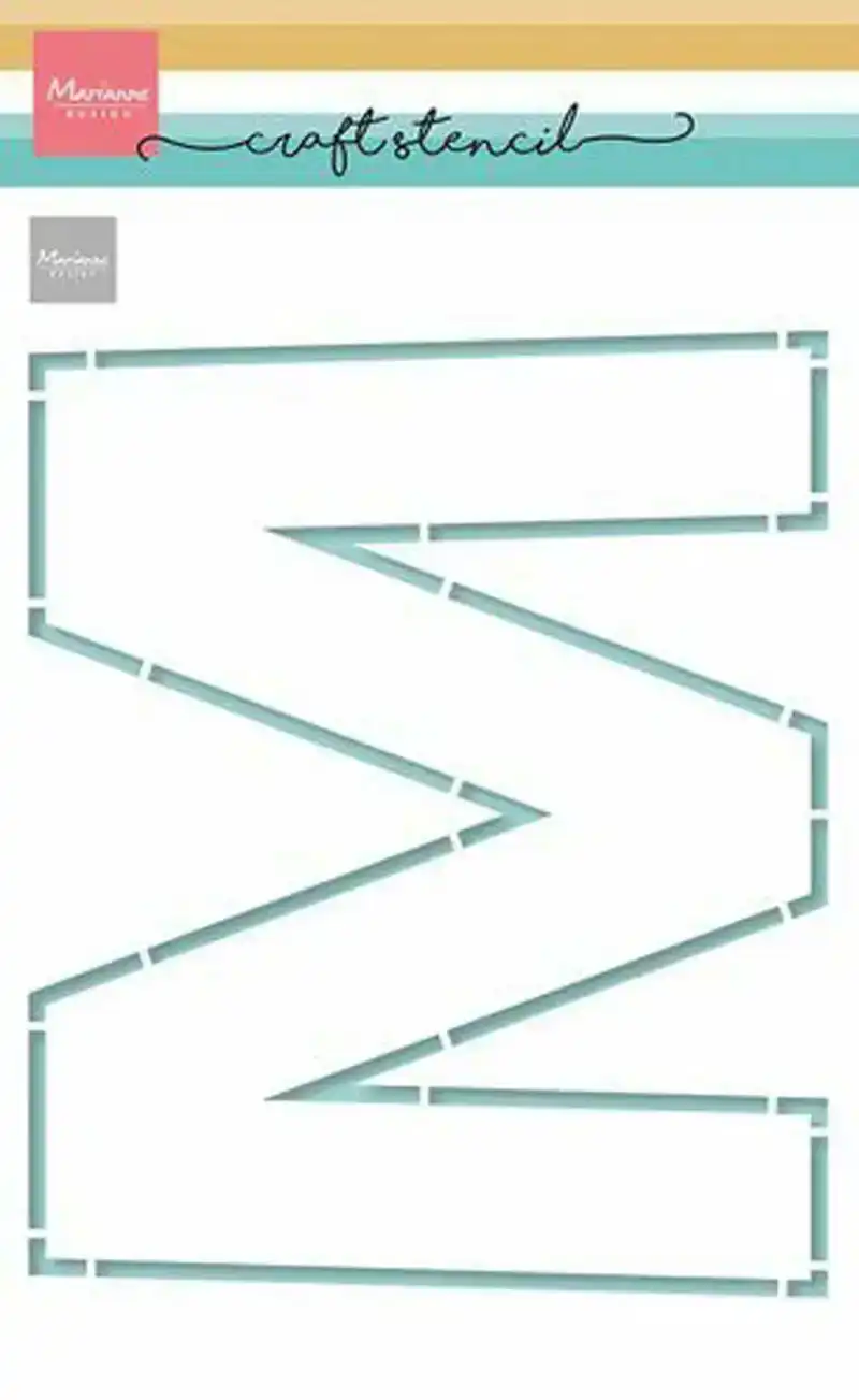 Marianne Design - Stencil Letter M
