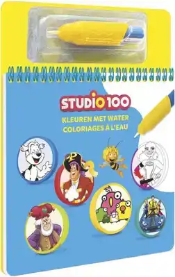 Studio 100 Kleuren met Water Kleurboek