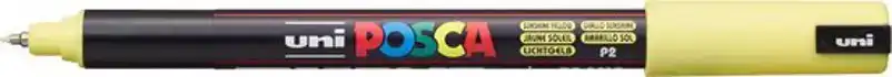 Posca verfmarker PC-1MR zonnegeel extra fijn