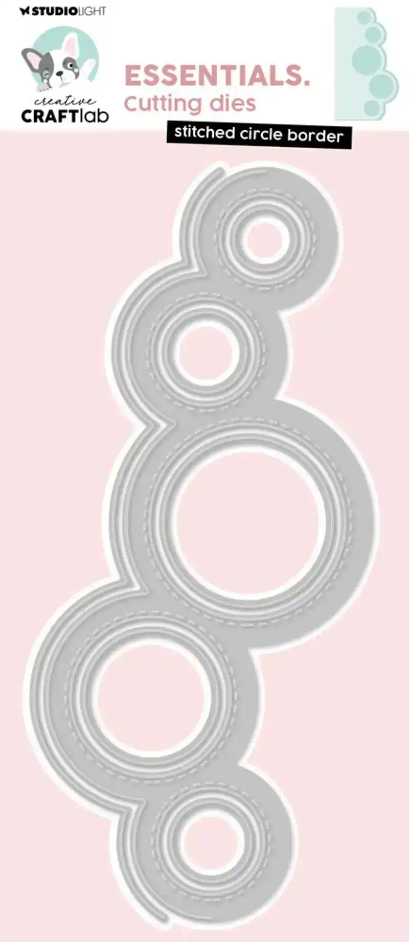 Creative Craftlab Essentials Dies Stitched Circle Border