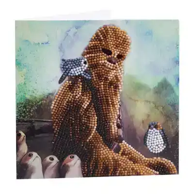 Crystal Card Kit Chewbacca