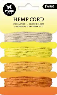 Studio Light hemp cord Shades of yellow