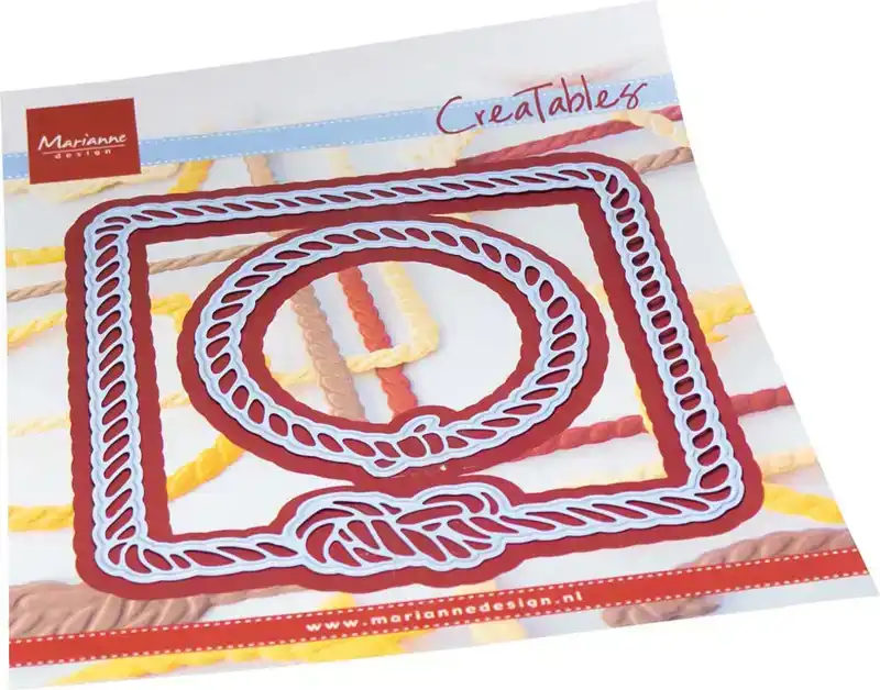 Marianne Design - Creatable Rope Frames Square Circle