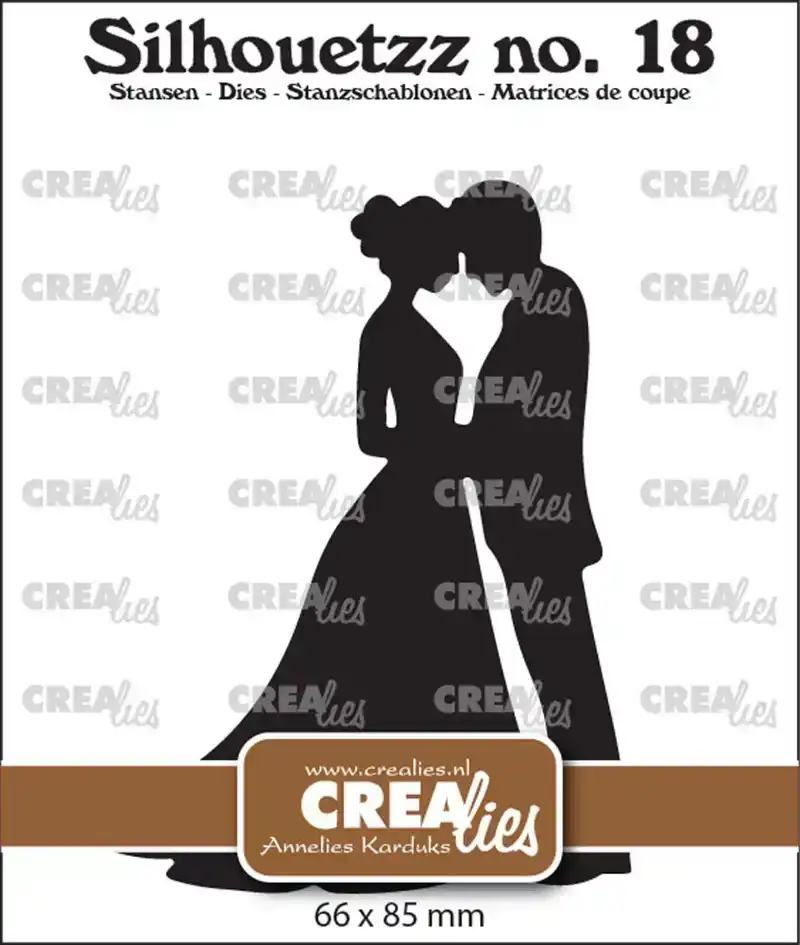 Crealies bruidspaar