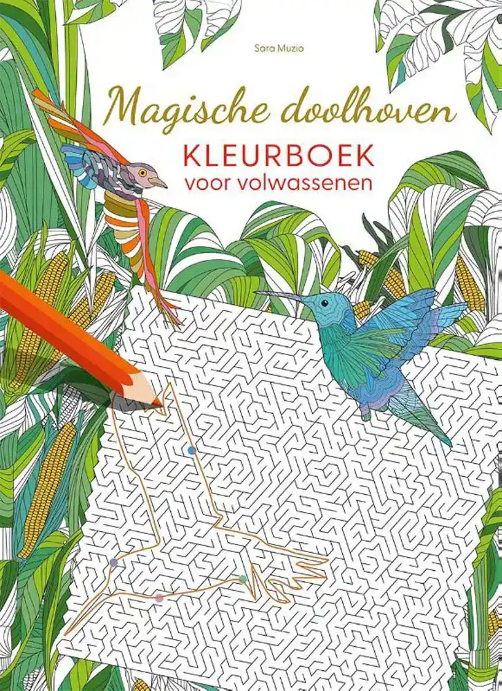 Magische Doolhoven - Kleurboek Voor Volwassenen