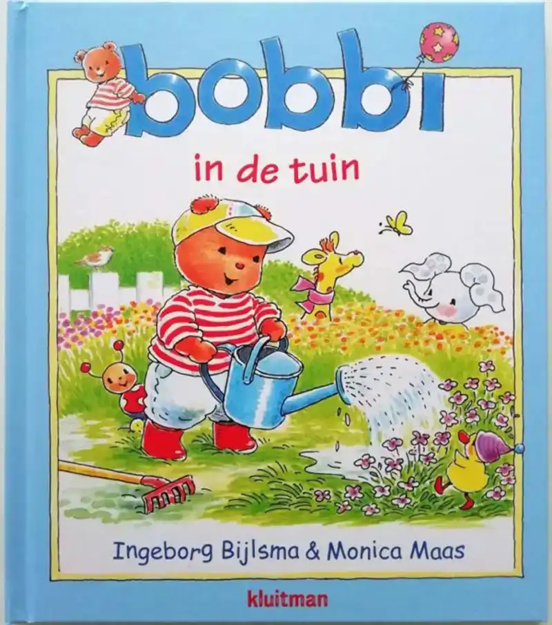 Bobbi in de tuin
