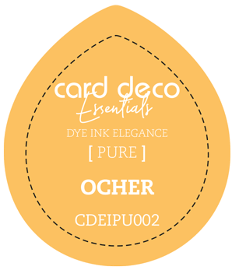 Dye Ink ocher fade resistant card deco essentials