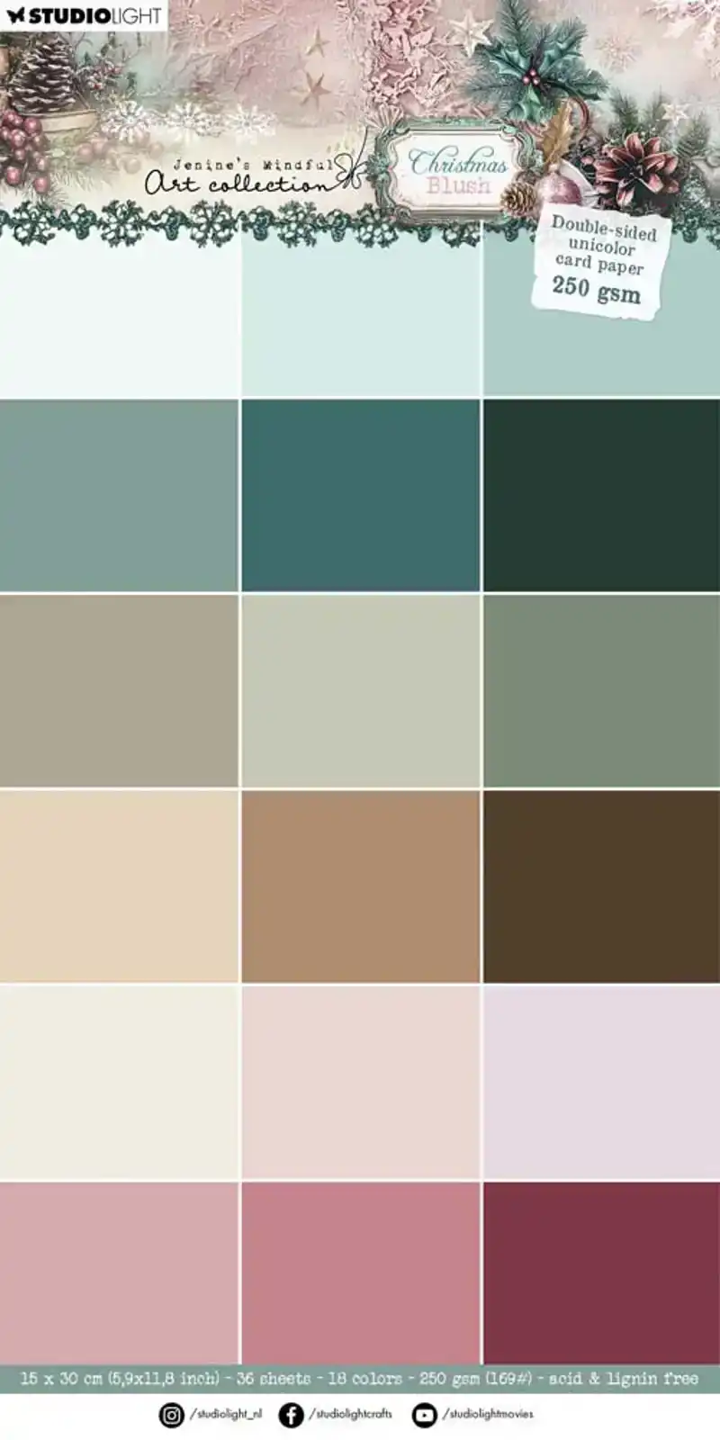 JMA Unicolor Paper Pad Double-sided card paper