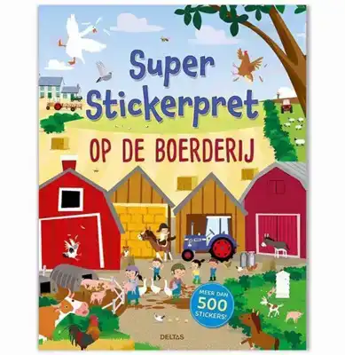 Super stickerpret - Op de boerderij