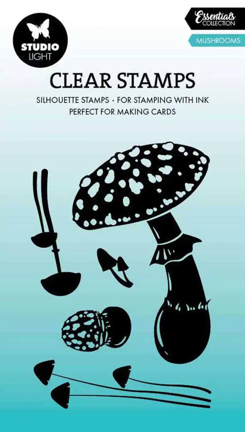 Studio Light clear stamp mushrooms