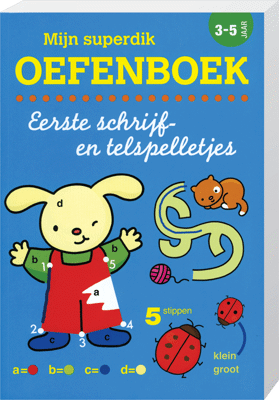 Mijn superdik oefenboek 3 tot 5 jaar
