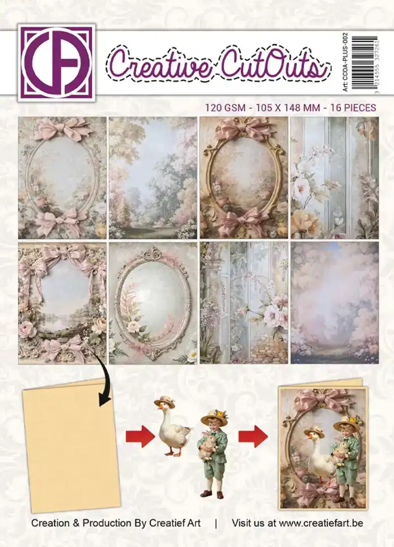 A6 Collagepapier Victorian Dreams
