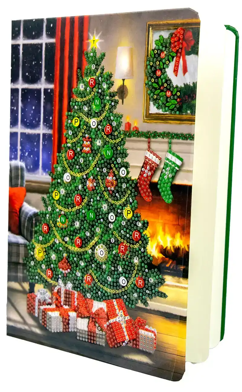 Crystal art notebook 18x26cm Twinkling tree