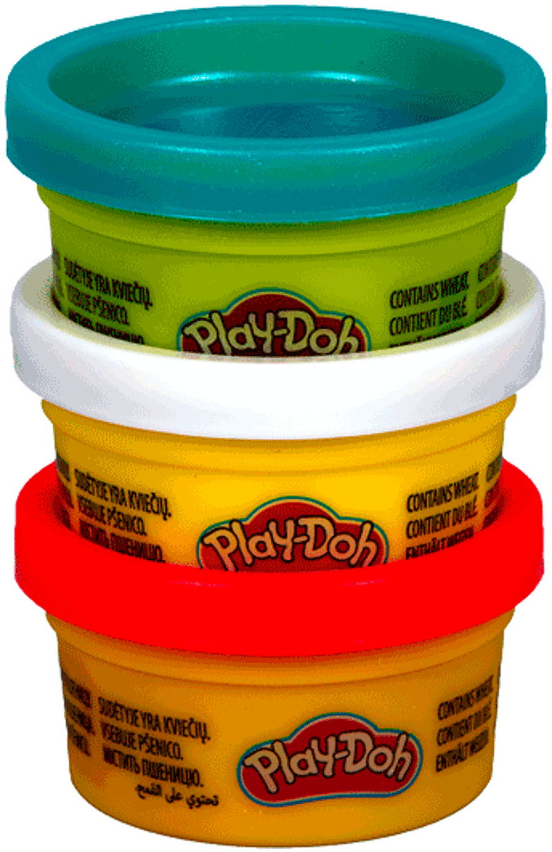 Play-Doh activity 4 + cmc 3 potjes klei
