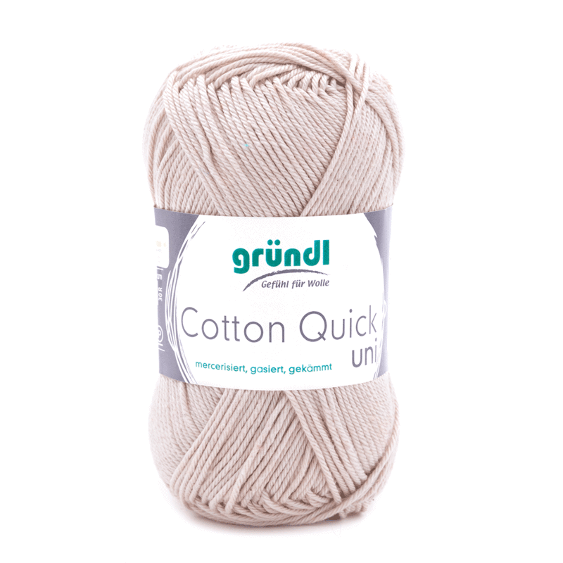 Cotton Quick Uni 102 Zand 50 gram