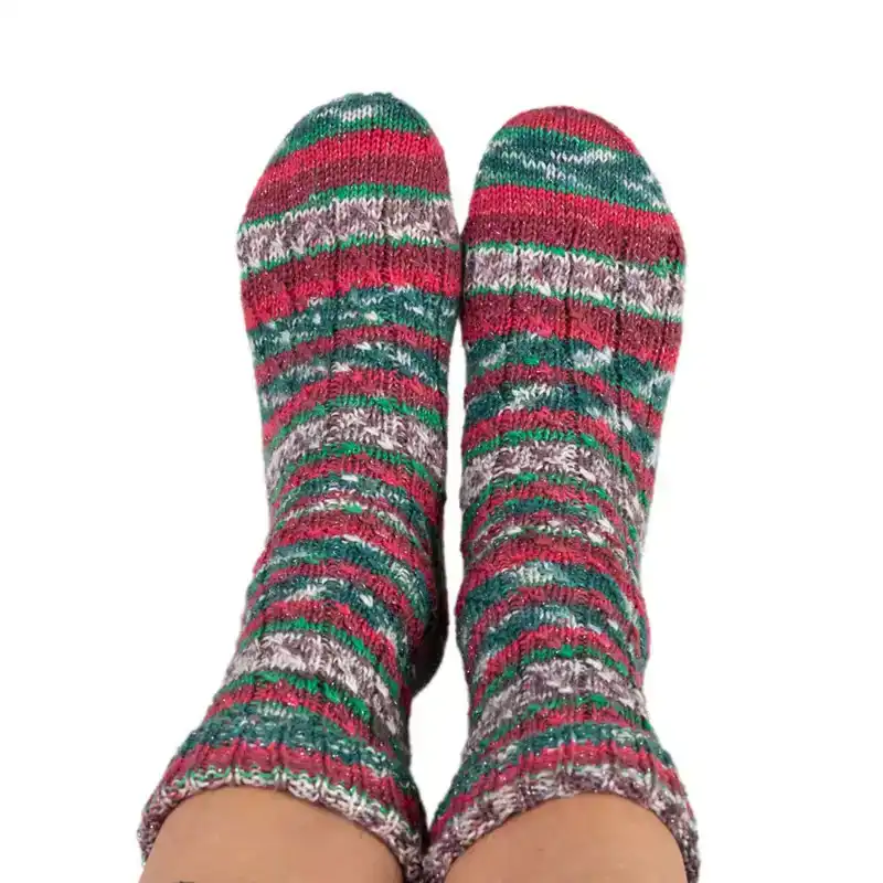 Hot socks Xmas 4-ply