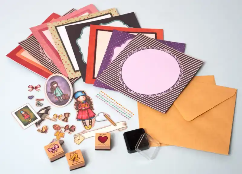Gorjuss Craft Set card making set