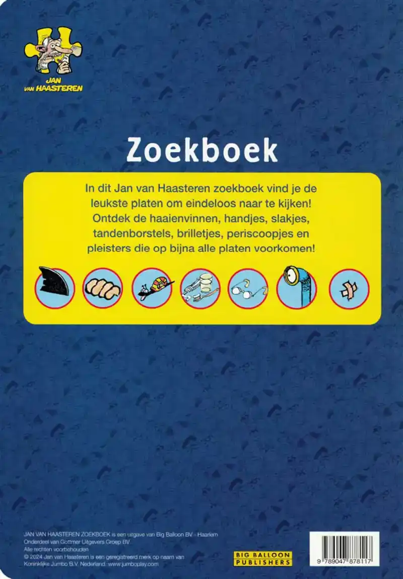 Jan Van Haasteren Zoekboek