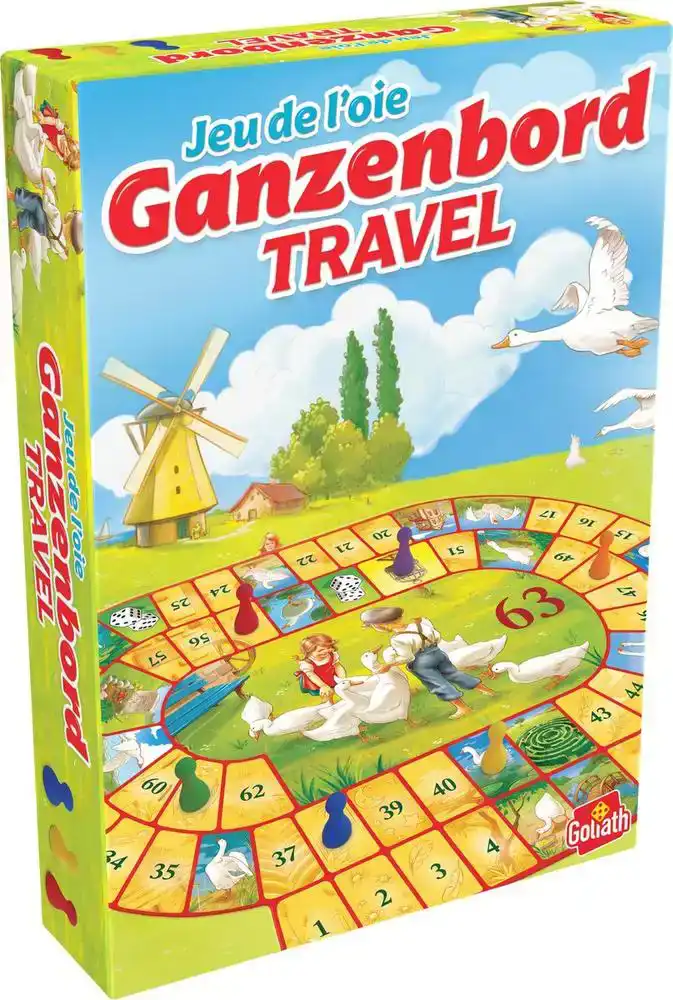 Goliath Ganzenbord Travel – Bordspel