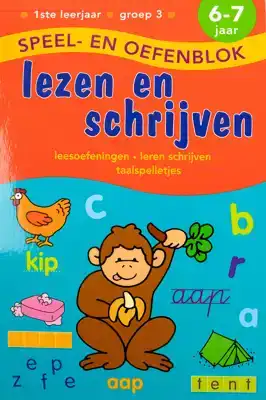 Speel en Oefenblok 6 tot 7 Jaar Lezen en Schrijven