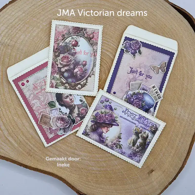 JMA Victorian Dreams Water-reactive pads Peonies