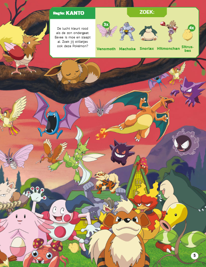 Pokemon zoekboek