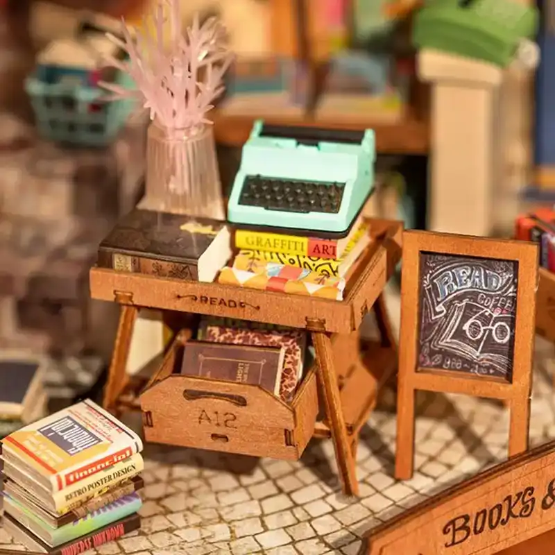 Rolife Corner Bookstore miniatuurhuisje