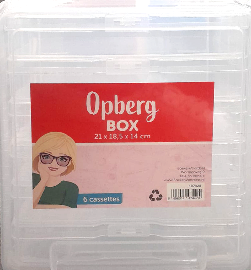 Opbergbox met 6 Cassettes
