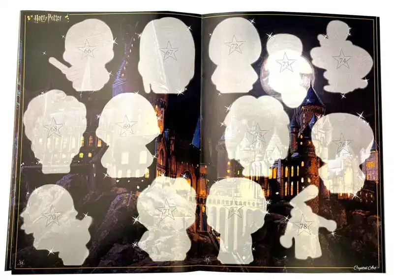 Harry Potter crystal art album incl 2 blind bags