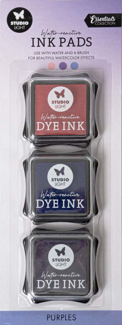 Studio Light Water reactive ink pad paars