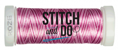 Stitch & Do borduurgaren roze gemêleerd