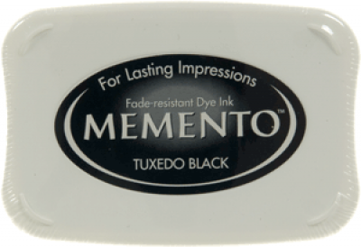 Memento ink pad tuxedo zwart