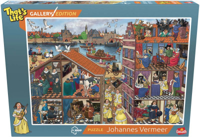 Legpuzzel Thats Life Galery Edition Johannes Vermeer 23