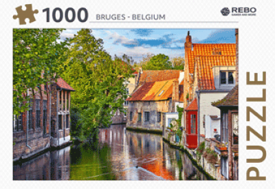 Legpuzzel Bruges Belgium 1000 stukjes