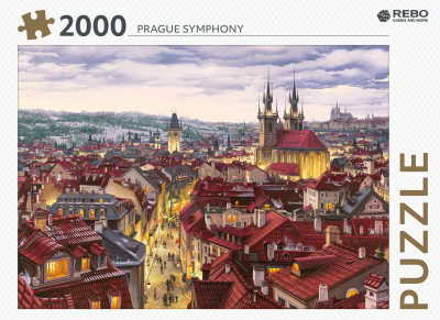 Legpuzzel Pragua Symphony 2000 stukjes