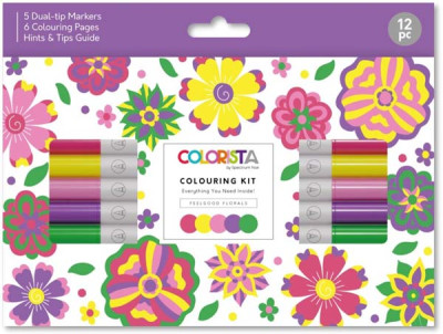 Coloriste colouring kit Feelgood florals