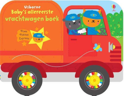 baby's allereerste vrachtwagen boek