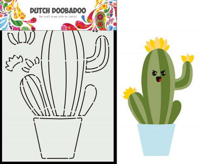 Dutch DooBaDoo Built Up Cactus 2 A5